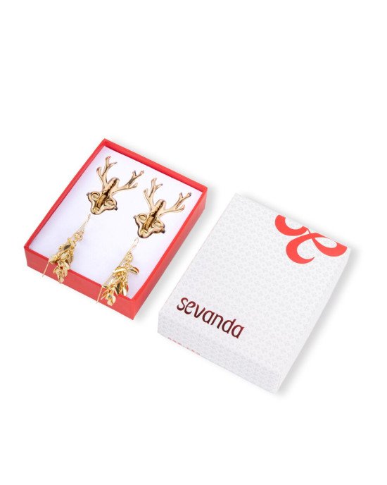 Затискачі для сосків LOCKINK SEVANDA Stag Adjustable Nipple Clamps Set Затискачі для сосків LOCKINK SEVANDA Stag Adjustable Nipple Clamps Set