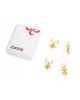 Затискачі для сосків LOCKINK SEVANDA Stag Adjustable Nipple Clamps Set Затискачі для сосків LOCKINK SEVANDA Stag Adjustable Nipple Clamps Set