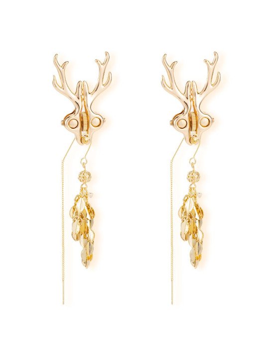 Затискачі для сосків LOCKINK SEVANDA Stag Adjustable Nipple Clamps Set Затискачі для сосків LOCKINK SEVANDA Stag Adjustable Nipple Clamps Set