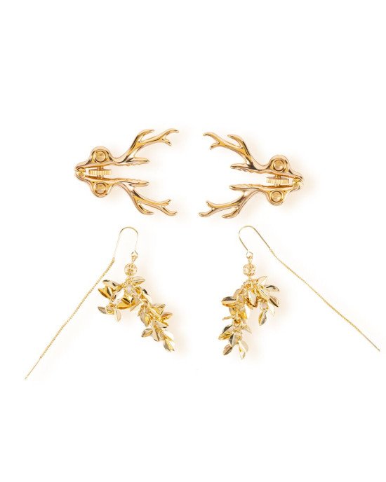 Затискачі для сосків LOCKINK SEVANDA Stag Adjustable Nipple Clamps Set Затискачі для сосків LOCKINK SEVANDA Stag Adjustable Nipple Clamps Set