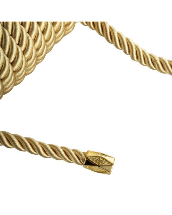 Мотузка для шибарі LOCKINK SEVANDA Shibari Pratice Rope Golden, 8 метрів Мотузка для шибарі LOCKINK SEVANDA Shibari Pratice Rope Golden, 8 метрів