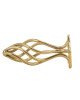 Анальна пробка LOCKINK SEVANDA Hollow Spiral Golden Metal Anal Plug - L size Анальна пробка LOCKINK SEVANDA Hollow Spiral Golden Metal Anal Plug - L size