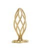 Анальна пробка LOCKINK SEVANDA Hollow Spiral Golden Metal Anal Plug - L size Анальна пробка LOCKINK SEVANDA Hollow Spiral Golden Metal Anal Plug - L size