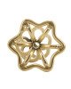 Анальна пробка LOCKINK SEVANDA Hollow Spiral Golden Metal Anal Plug - L size Анальна пробка LOCKINK SEVANDA Hollow Spiral Golden Metal Anal Plug - L size