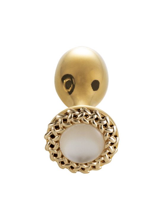 Анальна пробка LOCKINK SEVANDA Pearl Rose-shape Anal Plug Анальна пробка LOCKINK SEVANDA Pearl Rose-shape Anal Plug