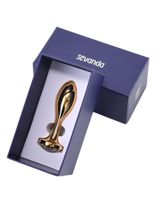 Анальна пробка LOCKINK SEVANDA Pearl Rose-shape Anal Plug Анальна пробка LOCKINK SEVANDA Pearl Rose-shape Anal Plug