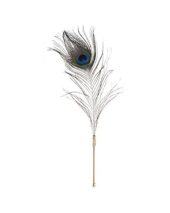 Лоскітка LOCKINK SEVANDA Natural Peacock Flirting Feather Tickler, перо павича