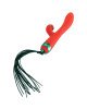 Вібратор-кролик з флогером LOCKINK SEVANDA Whip Vibrating Massage Wand - Red & Green Вібратор-кролик з флогером LOCKINK SEVANDA Whip Vibrating Massage Wand - Red & Green