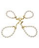 Перлинний нашийник з повідцем та наручниками LOCKINK Pearl Bondage & Restraint Set Перлинний нашийник з повідцем та наручниками LOCKINK Pearl Bondage & Restraint Set