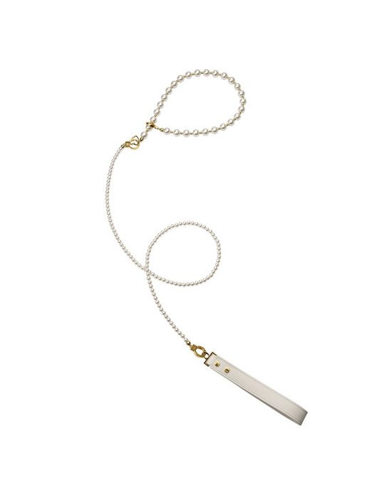 Перлинний нашийник з повідцем та наручниками LOCKINK Pearl Bondage & Restraint Set Перлинний нашийник з повідцем та наручниками LOCKINK Pearl Bondage & Restraint Set