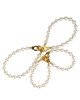 Перлинні наручники та поножі LOCKINK Pearl Bondage & Restraint Set