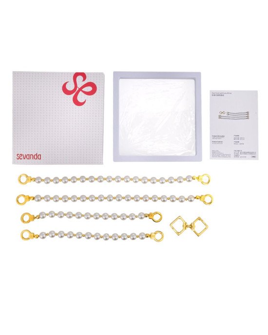 Перлинні наручники та поножі LOCKINK Pearl Bondage & Restraint Set