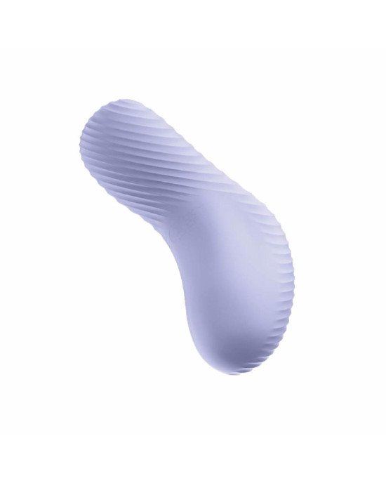 Накладний вібратор Fun Factory LAYA III soft violet, ефект постукування пальцем Накладний вібратор Fun Factory LAYA III soft violet, ефект постукування пальцем
