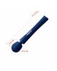 Вібромасажер Fun Factory VIM Vibrating Wand midnight blue, суперпотужний та легкий, до 6 годин роботи Вібромасажер Fun Factory VIM Vibrating Wand midnight blue, суперпотужний та легкий, до 6 годин роботи