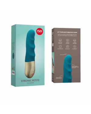 Мініпульсатор Fun Factory STRONIC PETITE deep sea blue, 8 режимів, підходить для початківців Мініпульсатор Fun Factory STRONIC PETITE deep sea blue, 8 режимів, підходить для початківців