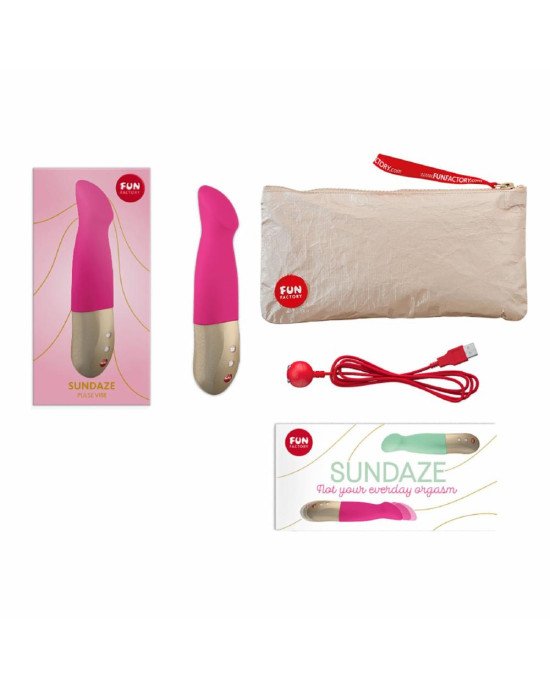 Вібратор-пульсатор Fun Factory SUNDAZE fuchsia pink Вібратор-пульсатор Fun Factory SUNDAZE fuchsia pink