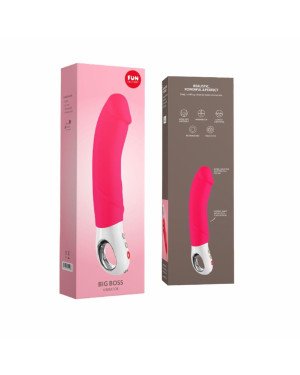 Вібратор для точки G Fun Factory BIG BOSS pink, дуже потужний, 23,5 см Вібратор для точки G Fun Factory BIG BOSS pink, дуже потужний, 23,5 см