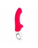 Вібратор для точки G Fun Factory TIGER india red, ребристий, підходить для анальної стимуляції