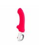 Вібратор для точки G Fun Factory TIGER india red, ребристий, підходить для анальної стимуляції