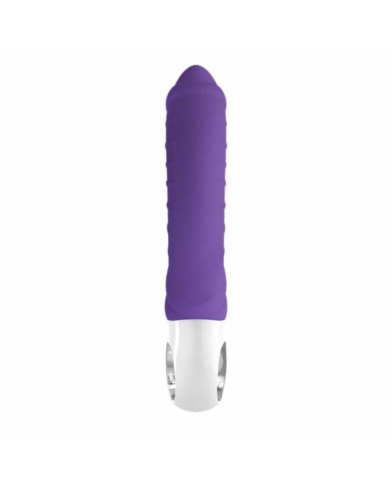 Вібратор для точки G Fun Factory TIGER violet, ребристий, підходить для анальної стимуляції Вібратор для точки G Fun Factory TIGER violet, ребристий, підходить для анальної стимуляції