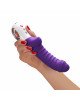 Вібратор для точки G Fun Factory TIGER violet, ребристий, підходить для анальної стимуляції Вібратор для точки G Fun Factory TIGER violet, ребристий, підходить для анальної стимуляції