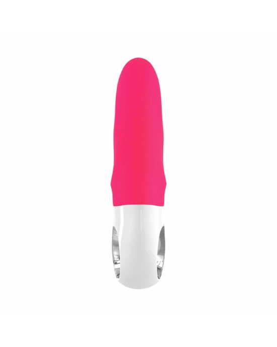 Вібратор-кролик Fun Factory MISS BI pink/white, 2 незалежні мотори, діаметр 4,2 см Вібратор-кролик Fun Factory MISS BI pink/white, 2 незалежні мотори, діаметр 4,2 см