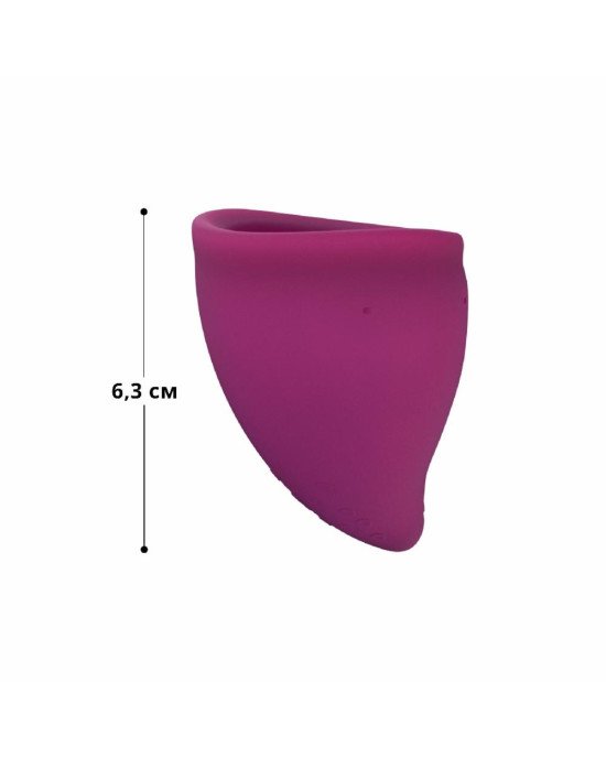 Менструальна чаша Fun Factory FUN CUP SIZE B, бордова, багаторазова, діаметр 4,3 см, об’єм 30 мл Менструальна чаша Fun Factory FUN CUP SIZE B, бордова, багаторазова, діаметр 4,3 см, об’єм 30 мл