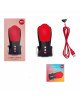 Мастурбатор для головки пеніса Fun Factory COBRA LIBRE II black/red, 2 мотори, гра без рук Мастурбатор для головки пеніса Fun Factory COBRA LIBRE II black/red, 2 мотори, гра без рук