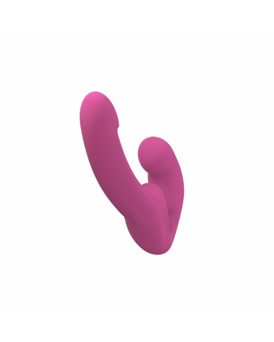 Безремінний страпон Fun Factory SHARE LITE blackberry, регульований, полегшена модель