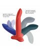Фалоімітатор Fun Factory LIMBA FLEX L, колір морської хвилі, гнучкий, з ефектом пам’яті, підходить для точки G Фалоімітатор Fun Factory LIMBA FLEX L, колір морської хвилі, гнучкий, з ефектом пам’яті, підходить для точки G
