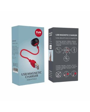 Магнітний кабель для заряджання Fun Factory USB MAGNETIC CHARGER, з індикатором Магнітний кабель для заряджання Fun Factory USB MAGNETIC CHARGER, з індикатором