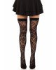 Панчохи Leg Avenue Wild rose net thigh highs One Size Панчохи Leg Avenue Wild rose net thigh highs One Size