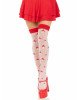 Панчохи Leg Avenue Polka Dot Mushroom Thigh Highs One Size Панчохи Leg Avenue Polka Dot Mushroom Thigh Highs One Size