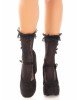 Шкарпетки ажурні з рюшами Leg Avenue Mini Bow Lace Anklet Black Шкарпетки ажурні з рюшами Leg Avenue Mini Bow Lace Anklet Black
