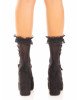 Шкарпетки ажурні з рюшами Leg Avenue Mini Bow Lace Anklet Black Шкарпетки ажурні з рюшами Leg Avenue Mini Bow Lace Anklet Black