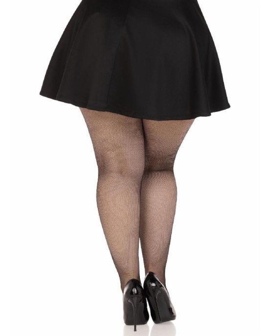 Панчохи Leg Avenue Spandex micro net tights Black 1X/2X Панчохи Leg Avenue Spandex micro net tights Black 1X/2X