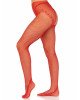 Панчохи Leg Avenue Crotchless Net Tights with Heart Backseam Red One Size Панчохи Leg Avenue Crotchless Net Tights with Heart Backseam Red One Size