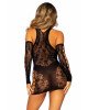 Мінісукня Leg Avenue Mini dress and matching gloves Black One Size Мінісукня Leg Avenue Mini dress and matching gloves Black One Size