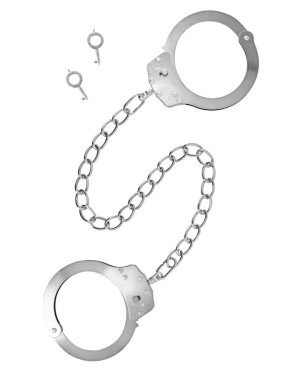 Поножі Fetish Tentation Adjustable metal ankle cuffs
