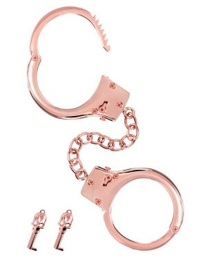 Наручники Fetish Tentation Premium Chick wrist cuffs in rose-gold metal Наручники Fetish Tentation Premium Chick wrist cuffs in rose-gold metal