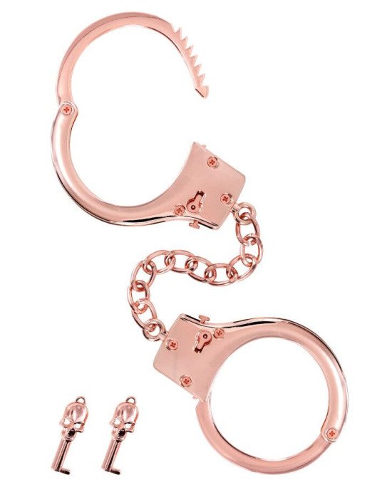 Наручники Fetish Tentation Premium Chick wrist cuffs in rose-gold metal Наручники Fetish Tentation Premium Chick wrist cuffs in rose-gold metal