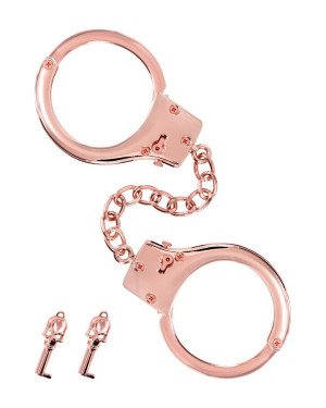Наручники Fetish Tentation Premium Chick wrist cuffs in rose-gold metal
