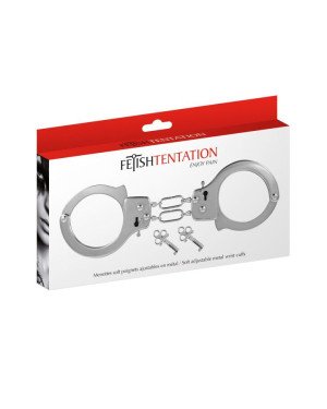 Наручники Fetish Tentation Soft adjustable metal wrist cuffs Наручники Fetish Tentation Soft adjustable metal wrist cuffs