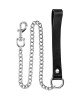 Повідець Fetish Tentation Premium Metal leash with cowhide leather wrist 72 см Повідець Fetish Tentation Premium Metal leash with cowhide leather wrist 72 см