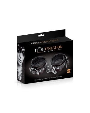 Наручники Fetish Tentation Premium Patent leather handcuffs Наручники Fetish Tentation Premium Patent leather handcuffs
