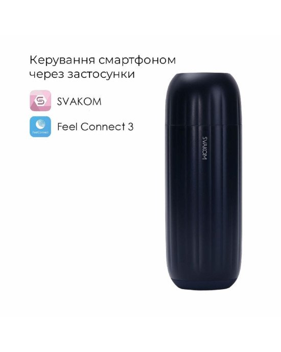 Інтерактивний смарт-мастурбатор із вібрацією та посмоктуванням Svakom Sam Neo 2 Pro