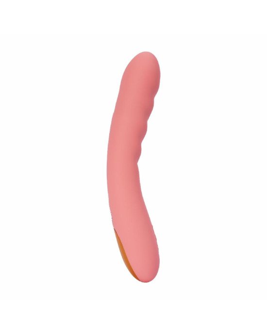 Смарт-вібратор з пульсацією Svakom Ava Neo Peach Pink, 15 режимів роботи, водонепроникний