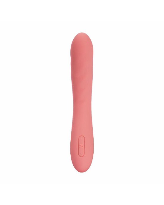Смарт-вібратор з пульсацією Svakom Ava Neo Peach Pink, 15 режимів роботи, водонепроникний