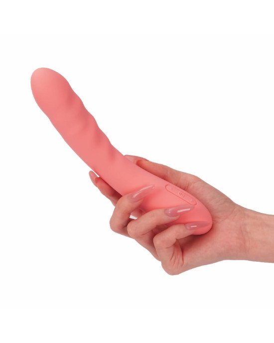 Смарт-вібратор з пульсацією Svakom Ava Neo Peach Pink, 15 режимів роботи, водонепроникний