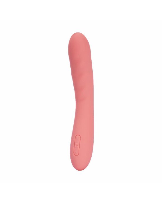 Смарт-вібратор з пульсацією Svakom Ava Neo Peach Pink, 15 режимів роботи, водонепроникний